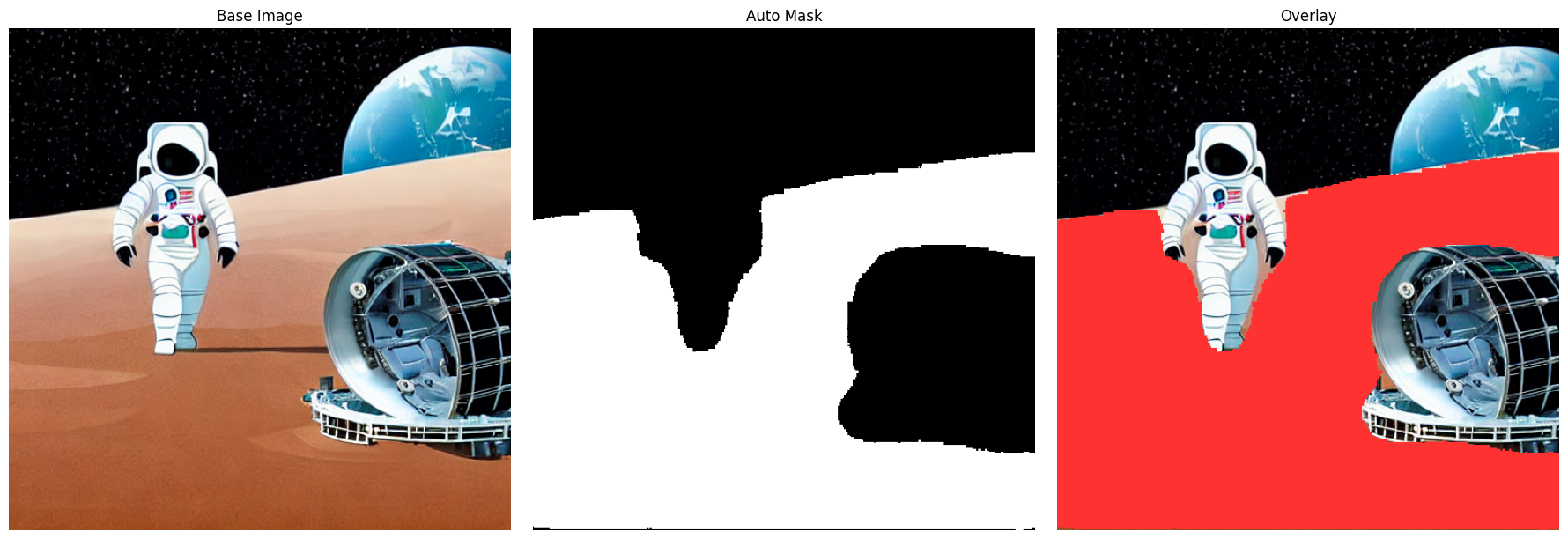CLIPSeg segmentation auto-masking